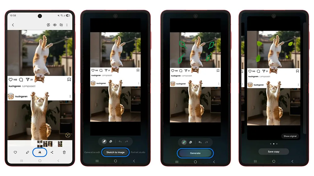 Sempurnakan Foto dengan Generative Edit dan Sketch to Image