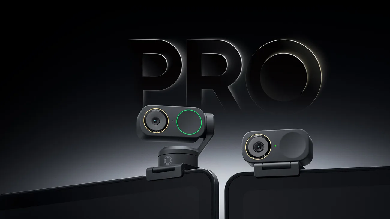 Insta360 Luncurkan Link 2 Pro dan Link 2C Pro, Webcam dengan Gimbal dan Sensor Besar
