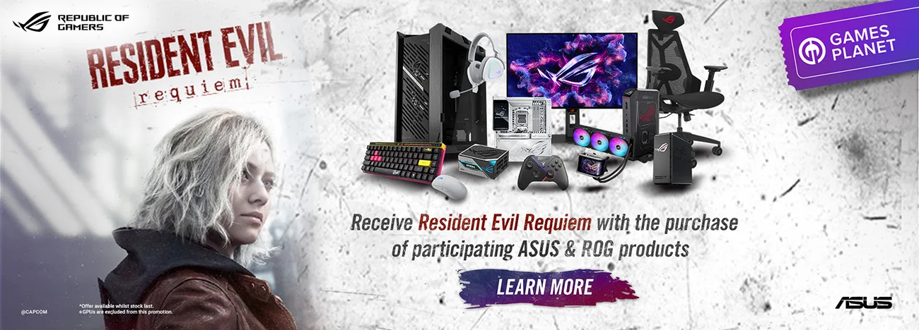 Beli Hardware ASUS ROG Tertentu, Dapat Game Resident Evil Requiem Gratis