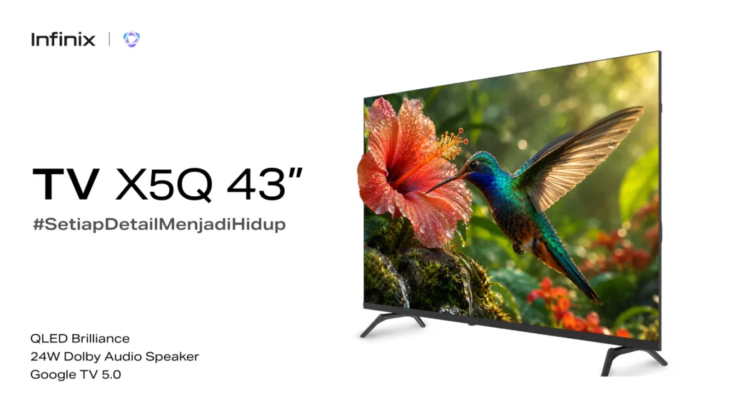 Spesifikasi Infinix TV X5Q 43 Inci