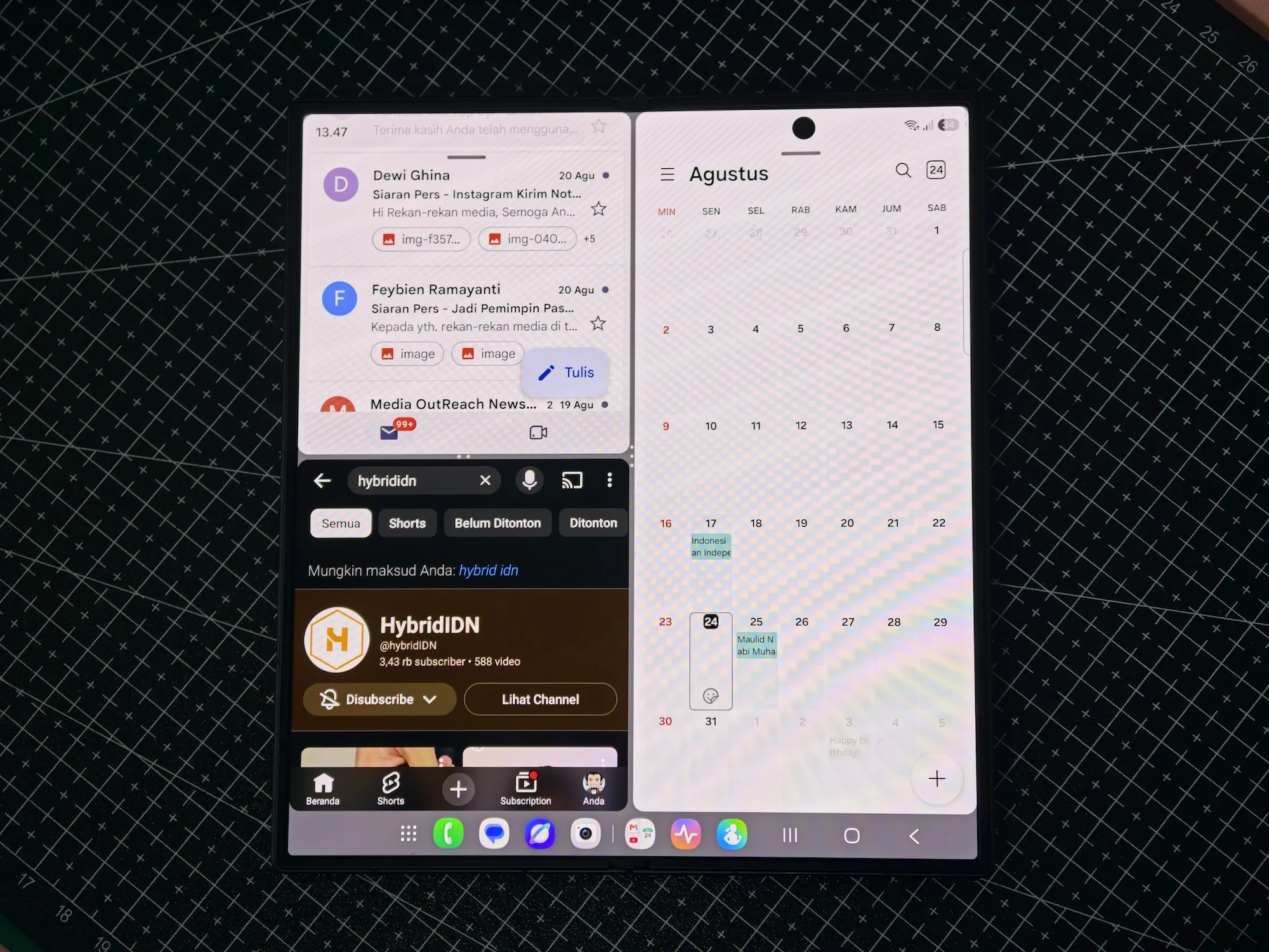 Galaxy Z Fold8 Ultra - Multitasking