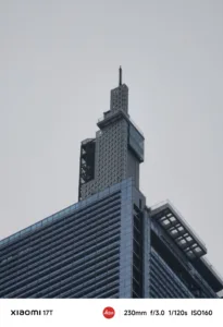 Hasil foto zoom Xiaomi 17T