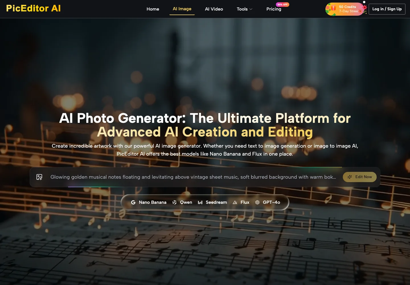 Papan nama PicEditor AI