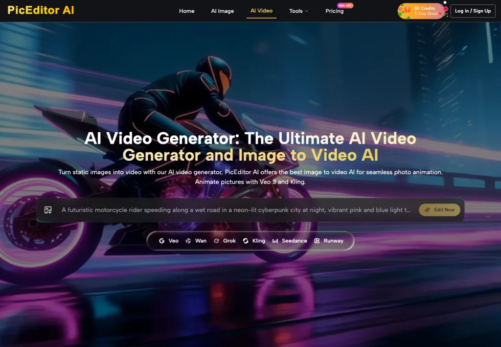 Papan nama PicEditor AI