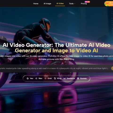 Papan nama PicEditor AI